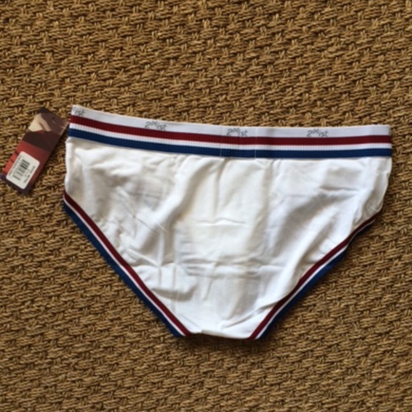 *SOLD!* 2(x)ist All Star No Show Brief, White, L - Picture 3 of 5